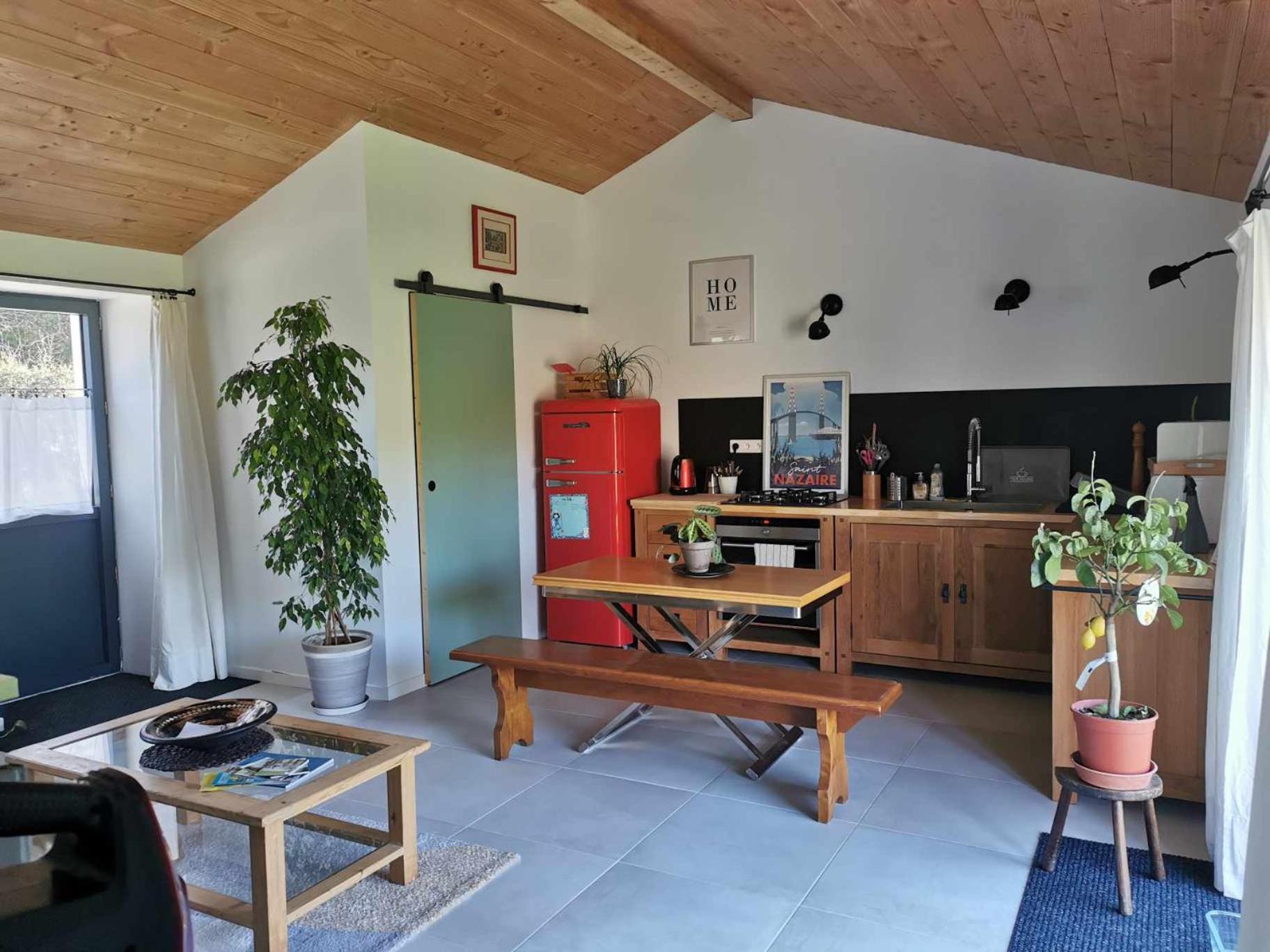 Charmante Maisonnee A La Campagne La Garnache Exterior foto